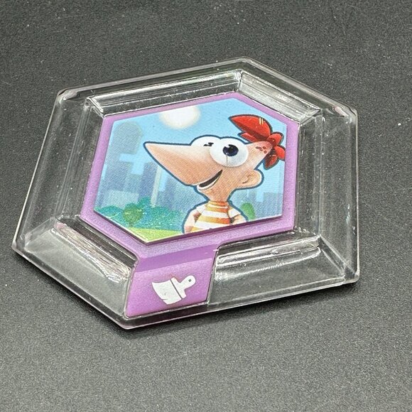 Disney Infinity Phineas and Ferb Character Figures Power Disc Lot Agent P Perry - Picture 2 of 8